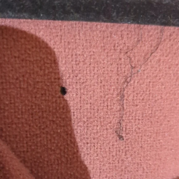 The North Face Burgundy Half-Zip Fleece - Picture 4 of 6